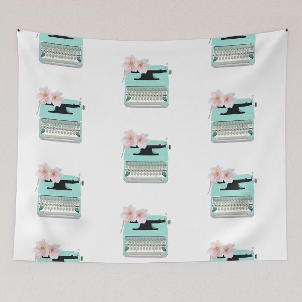 Item preview, typewriter illustration (aesthetic) designed and sold by Tamanna Islam.