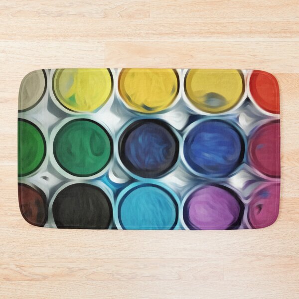 Item preview, Color paint palette abstract designed and sold by Faeblehoarder.