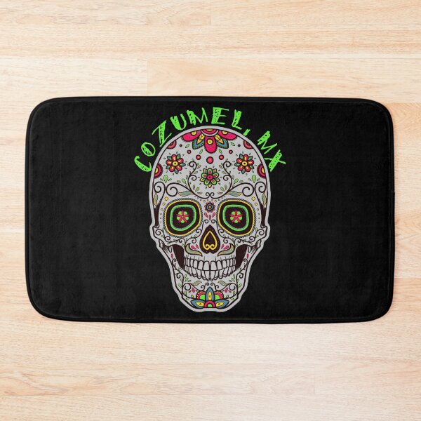 Item preview, Cozumel, Mexico  Souvenir Sugar Skull Design designed and sold by KoolMoDee.