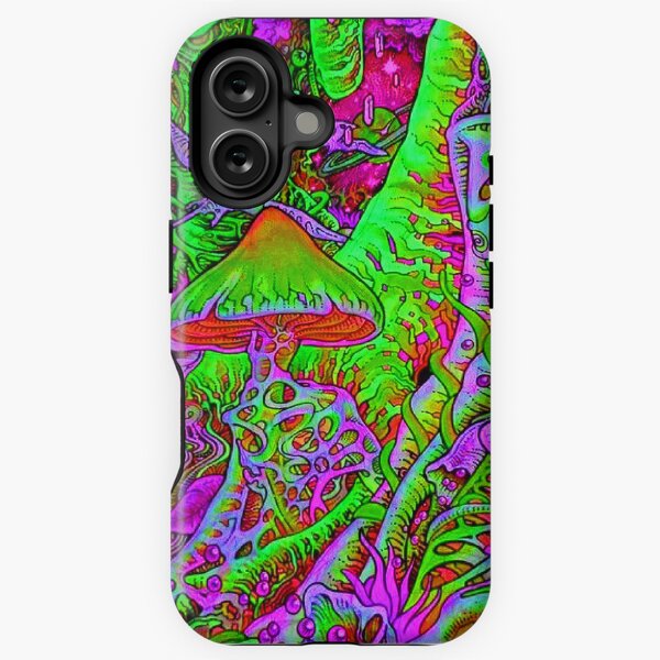 Vista previa del artículo con la obra «Hongos Psicodélicos», diseñado y vendido por wbroookss.
