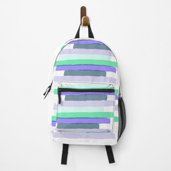 Item preview, Blue Ocean waves abstract stripes designed and sold by Carolina Salazar.