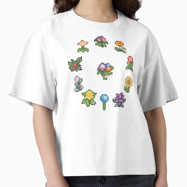 Item preview, Flower Circle Bouquet Pixelated Stardew Valley designed and sold by RyanDoodles.