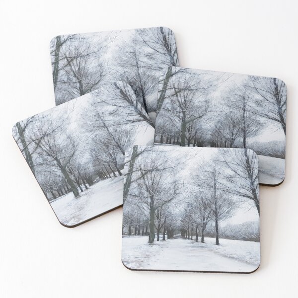 Item preview, First snow in The Promenade designed and sold by Jenny Urquhart.