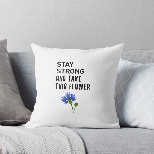 Item preview, Stay Strong And Take This Flower (On Light) designed and sold by nobody754.
