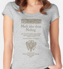 Shakespeare. Much adoe about nothing, 1600 Women's Fitted Scoop T-Shirt