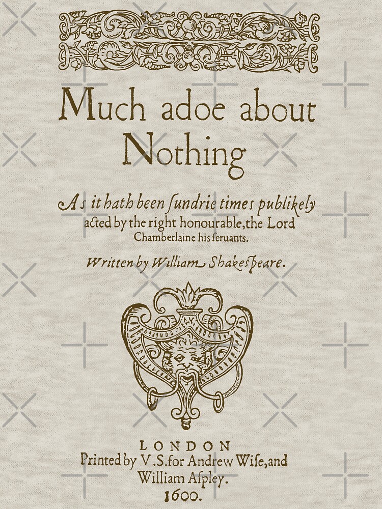 Imagen 7 de 7, Camiseta clásica con la obra Shakespeare. Much adoe about nothing, 1600, diseñada y vendida por bibliotee.