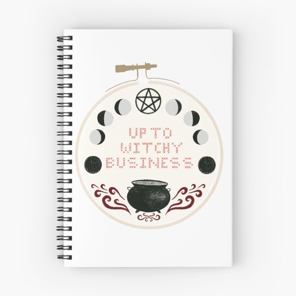 Item preview, Witchy businessembroidery  designed and sold by TerriTextiles.