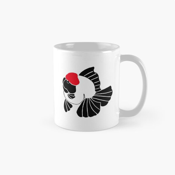 Item preview, Oranda Gorra Roja Tri Color Goldfish Logo 13 designed and sold by Nosnah.