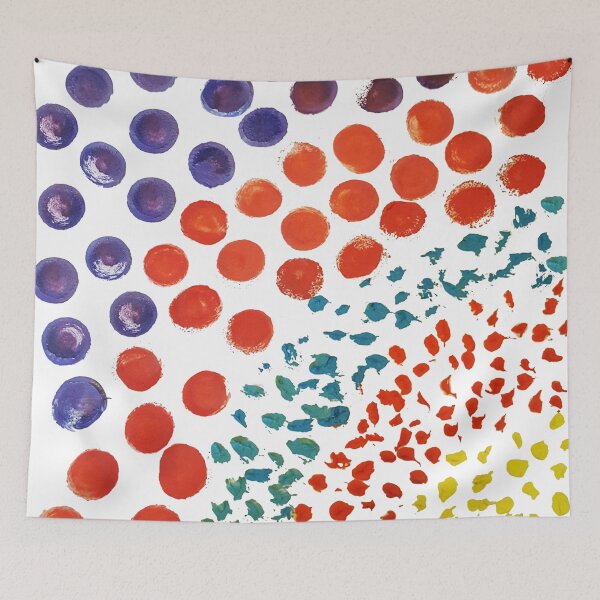 Item preview, Paint Splodge artistic abstract pattern design designed and sold by luvvvvvit.