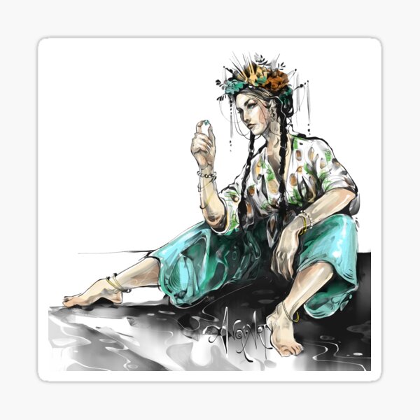 Jade Sticker