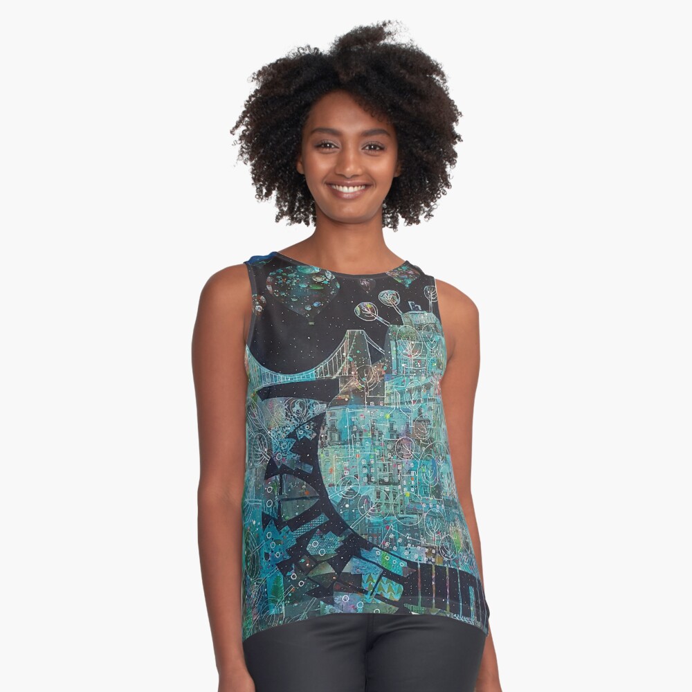 Item preview, Sleeveless Top designed and sold by JennyUrquhart.
