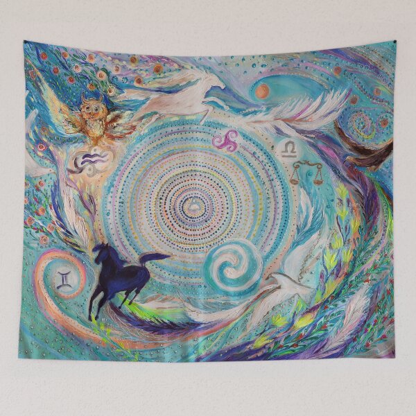 Item preview, Mandala series #3. Element Air designed and sold by Elena Kotliarker.