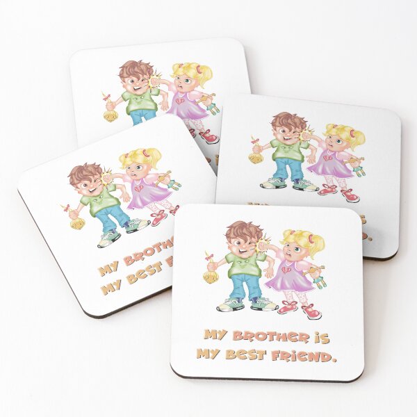 Item preview, My brother is my best friend designed and sold by Balazs Borzon.