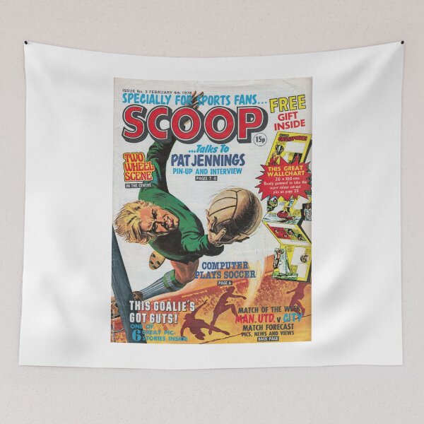 Item preview, Retro footy comic designed and sold by davidas777.