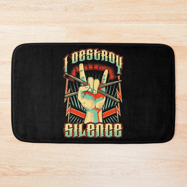 Item preview, Funny I Destroy Silence Drummer Talented Musician designed and sold by perfectpresents.