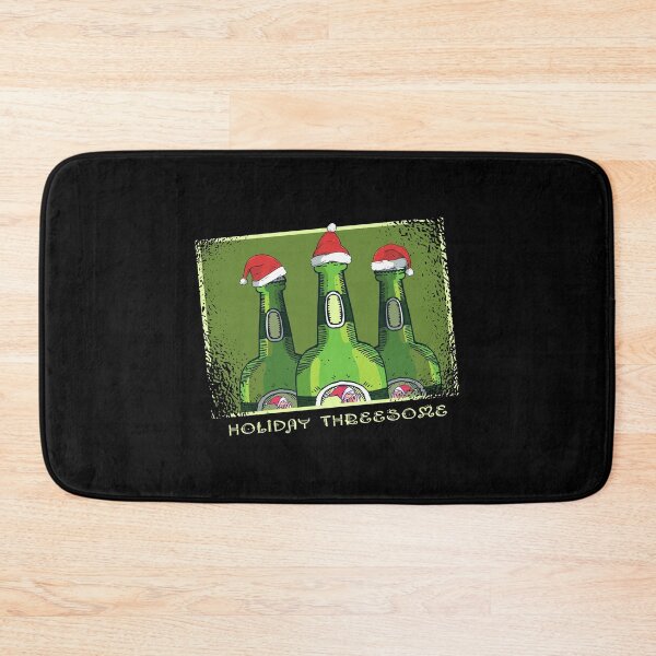 Item preview, Holiday Threesome Beer Bottles designed and sold by KoolMoDee.