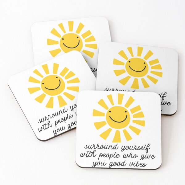 Item preview, Good Vibes only sunshine good people UK designed and sold by teapleaseuk.