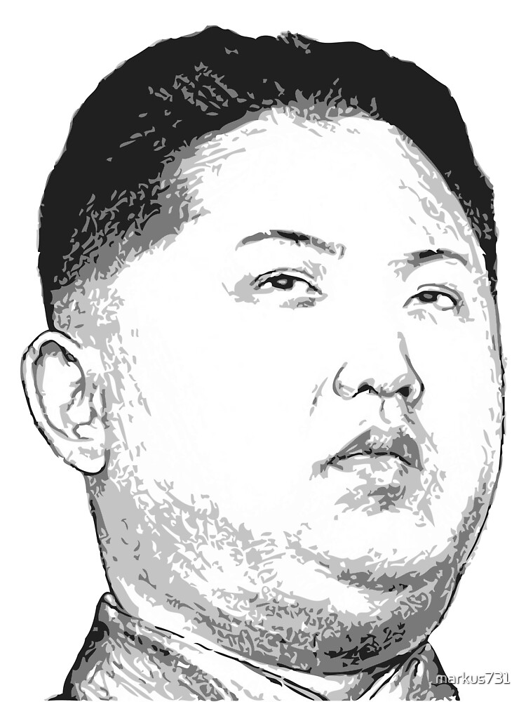 "Kim Jong Un" Art Print by markus731 | Redbubble