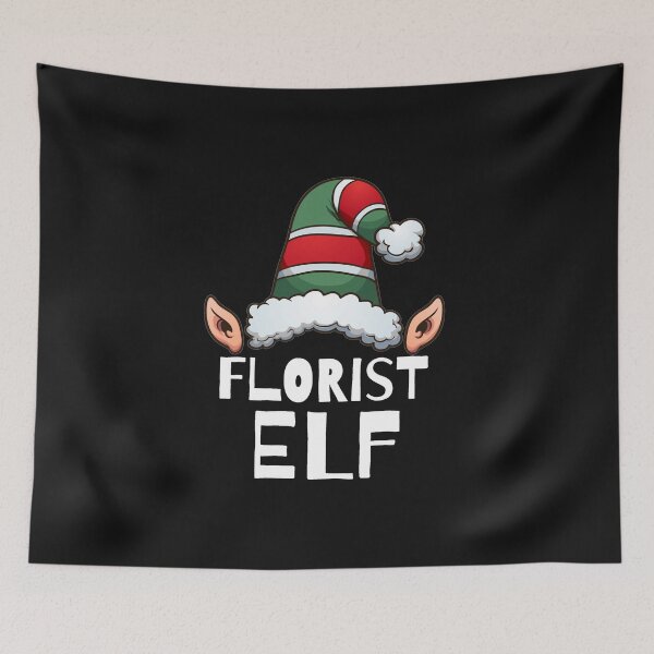 Item preview, Florist Elf Christmas Holidays Xmas Elves designed and sold by losttribe.