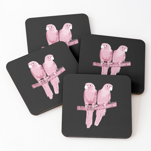 Item preview, a flying parrot, pink parrot,  designed and sold by SyahrulPopArt.
