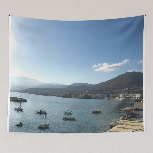 Item preview, Hersonissos, Crete island sunrise, Greece designed and sold by WanderlustBunny.