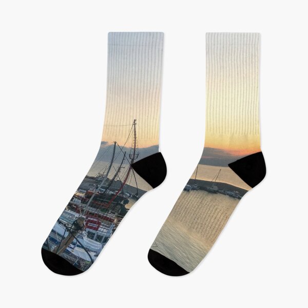 Item preview, Hersonissos, Crete island sunrise, Greece designed and sold by WanderlustBunny.