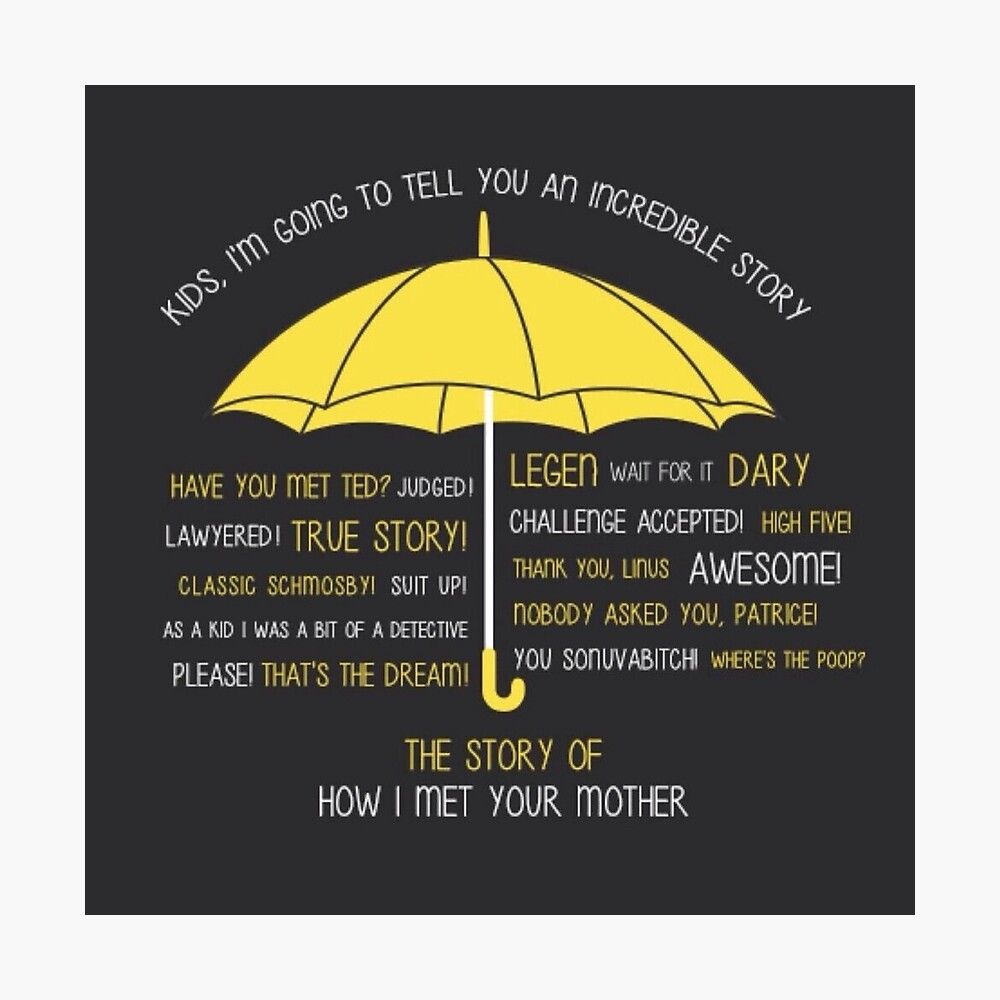 How I Met Your Mother Poster
