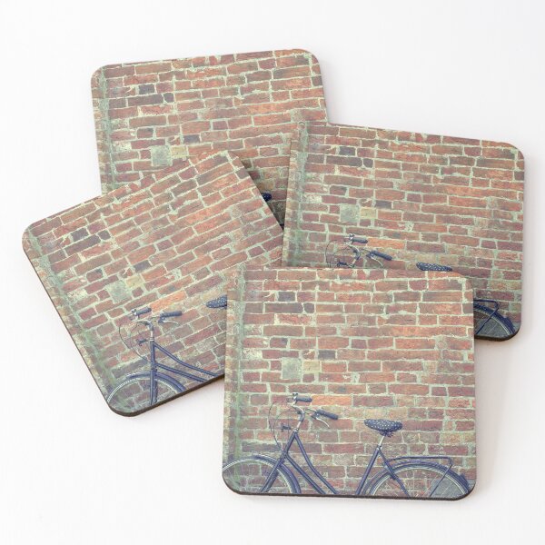 Item preview, Vintage bike against wall designed and sold by Photopat.
