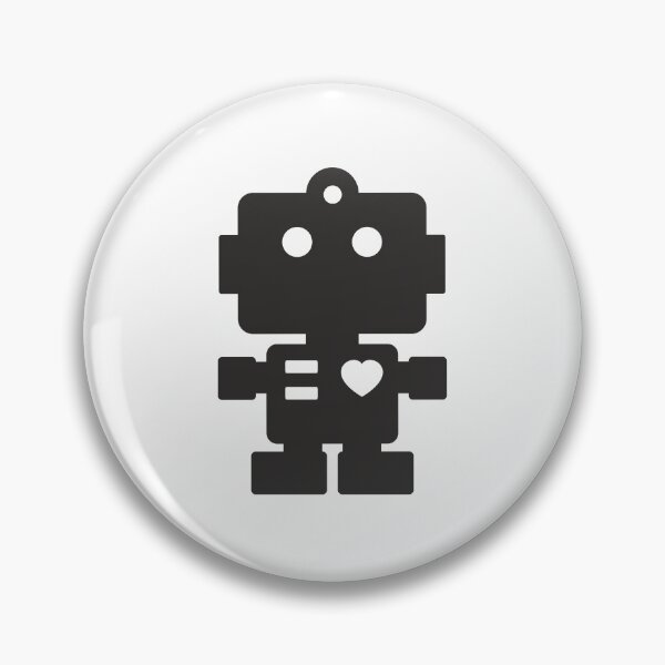 Item preview, Robot - Simple Black designed and sold by XOOXOO.