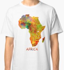 Africa map Classic T-Shirt