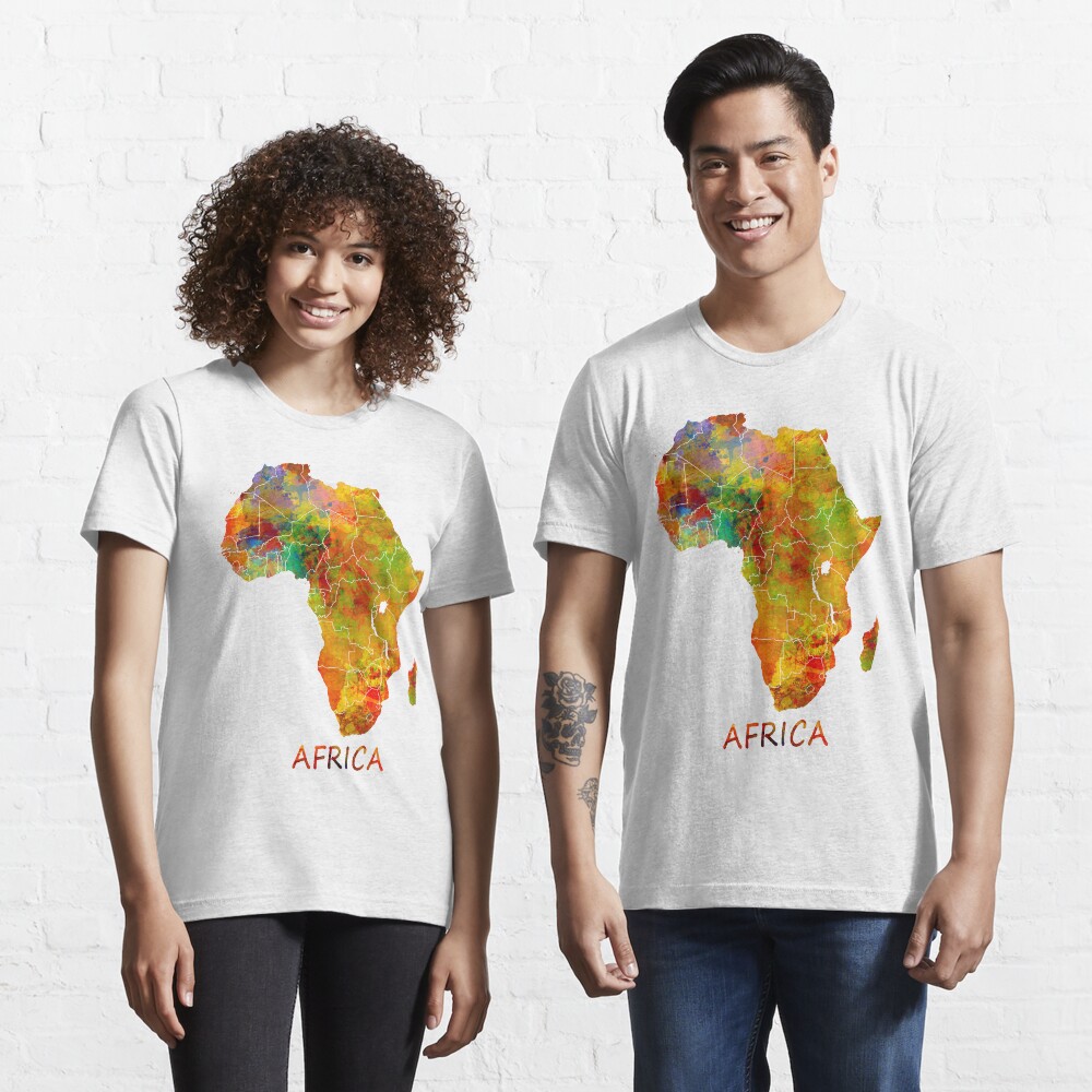 Africa map #africa #map Essential T-Shirt