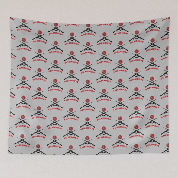 Item preview, Vintage Soviet Kalashnikov AK-47 CCCP USSR Russia  designed and sold by TopTeeShop.
