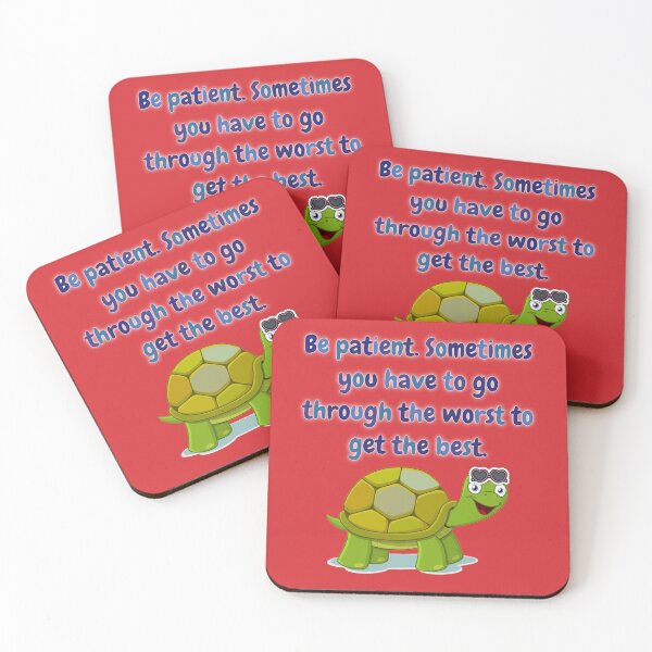 Item preview, be patient, says the turtle. designed and sold by doctors-apparel.