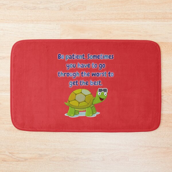 Item preview, be patient, says the turtle. designed and sold by doctors-apparel.