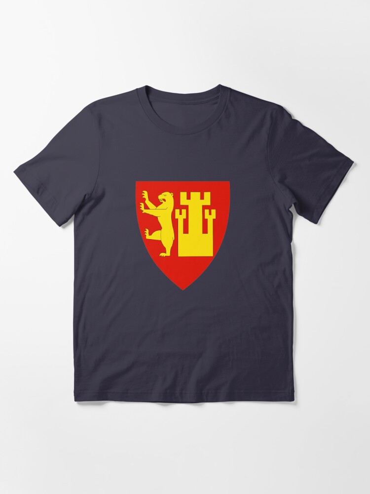 Fredrikstad Coat of Arms, Norway Essential T-Shirt for Sale by Tonbbo