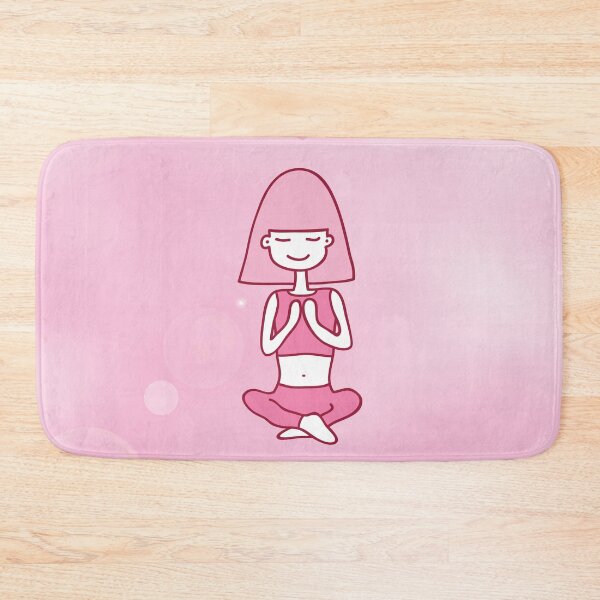 Item preview, pink yoga designed and sold by Natalia Flurno.