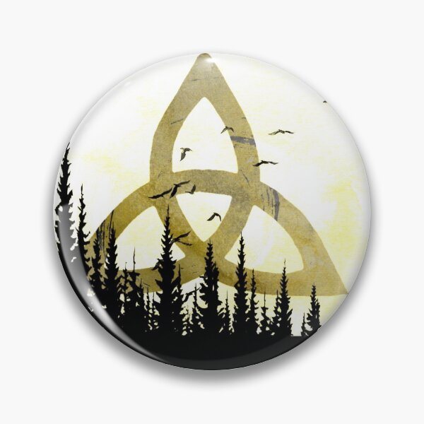 Item preview, dark triquetra - yellow designed and sold by FandomsShirtsPH Inc.