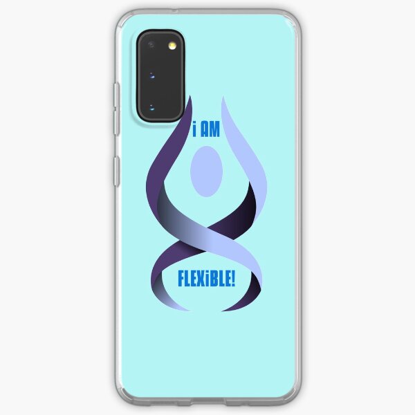I am flexible - Artistic and Designer Merchandise Samsung Galaxy Soft Case
