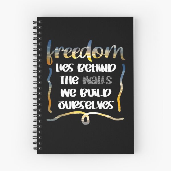 Item preview, Freedom lies behind our own walls designed and sold by ela-94.
