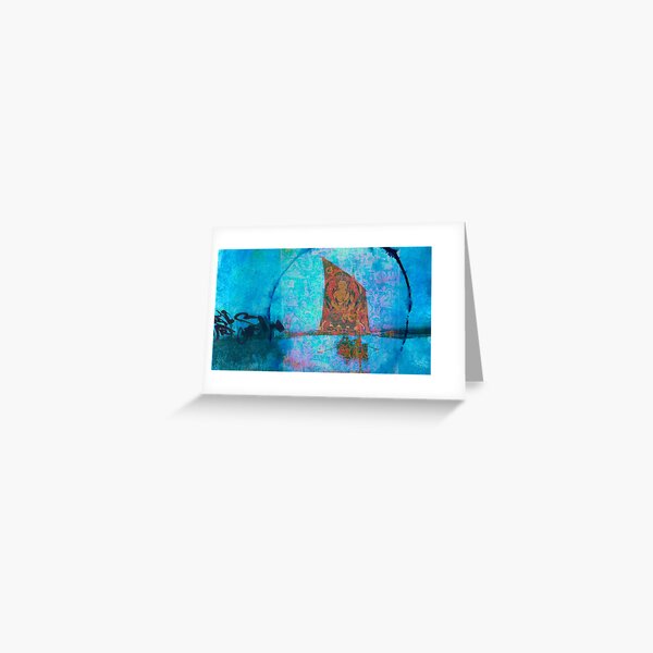 Buddha Sailing Greeting Card