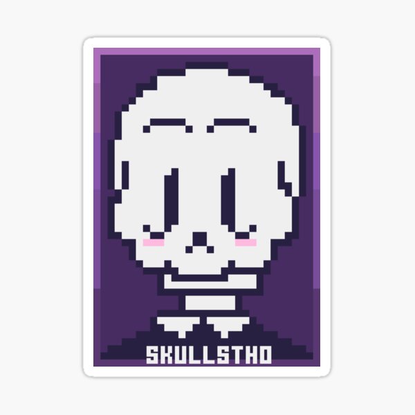 vote for skullstho Sticker