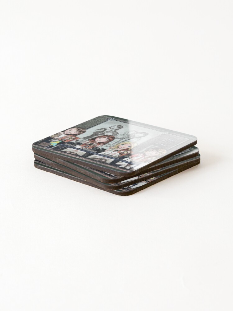 Thumbnail 4 of 5, Coasters (Set of 4), Interview designed and sold by KateMakStudio.