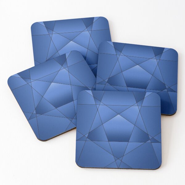 Item preview, Blue Pentagon Gradient Pattern designed and sold by AJ505.