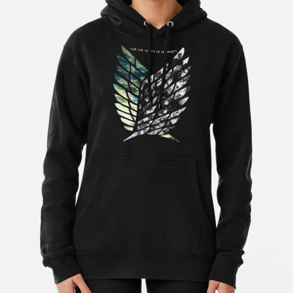 Attack On Titan Wings of Freedom Pullover Hoodie