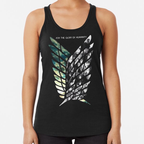 Attack On Titan Wings of Freedom Racerback Tank Top