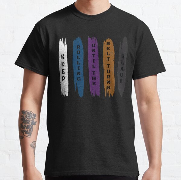 Item preview, Brazilian Jiu Jitsu Gift - Keep Rolling Black Belt BJJ - Funny Jiujitsu Gift Lover designed and sold by Run to Creations.