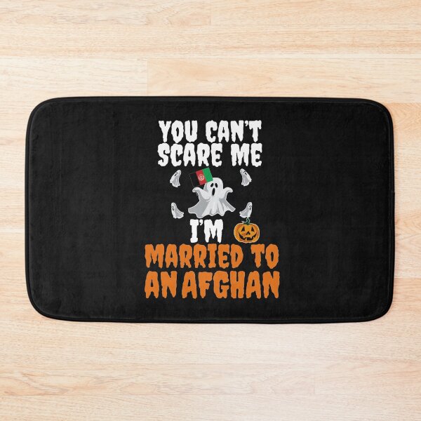 Item preview, Can't scare me I'm Married to an Afghan Halloween Afghanistan designed and sold by losttribe.