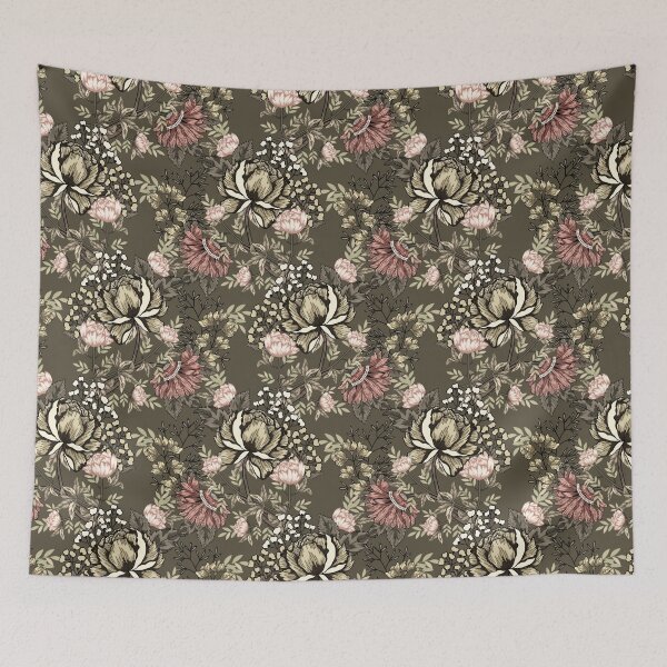 Item preview, Hand painted flowers design designed and sold by vidyaroul.