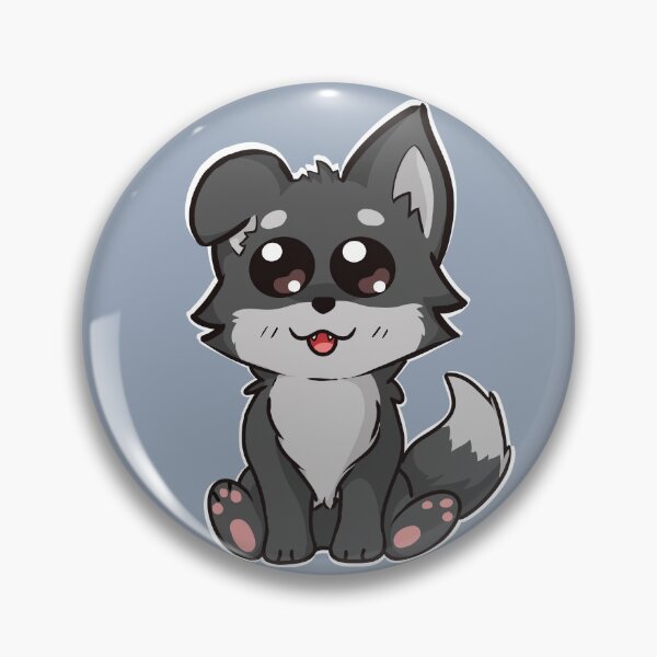 Item preview, Wolf Puppy Cartoon designed and sold by AshStore.