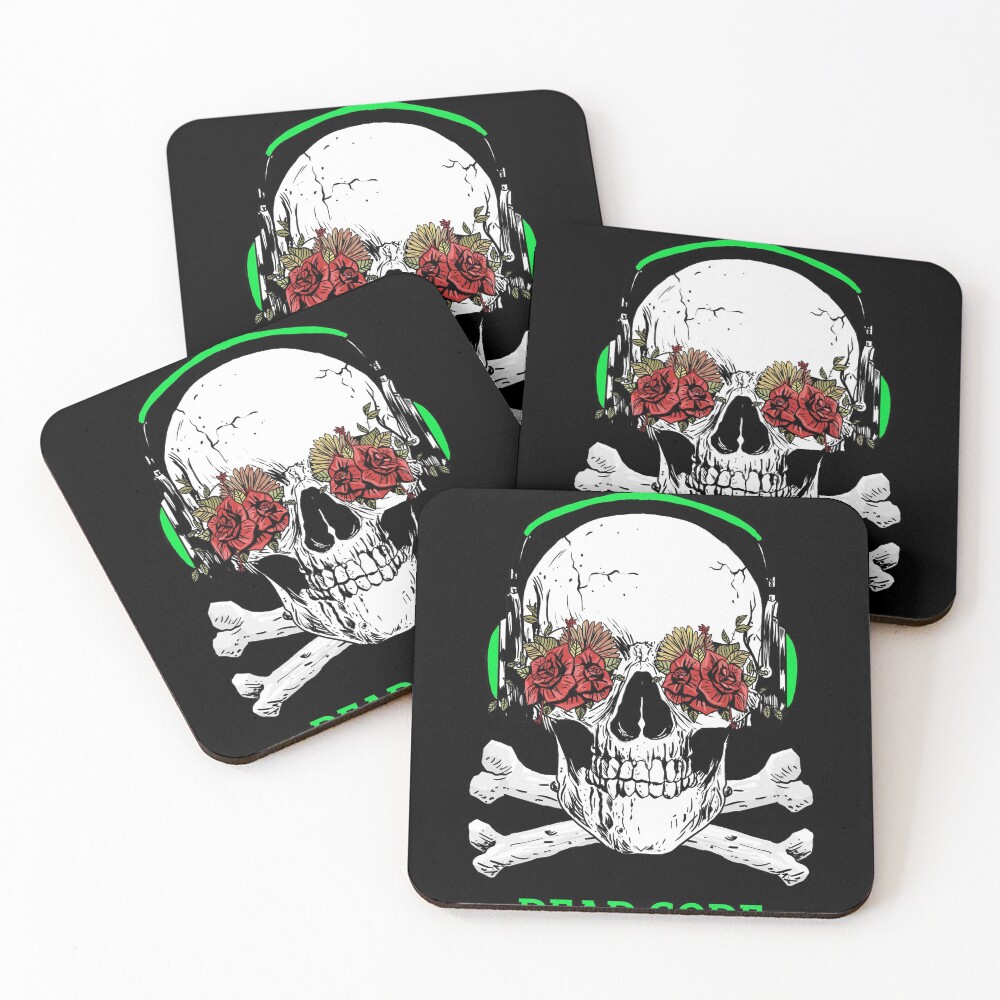 Aperçu de l'œuvre Dessous de verre (lot de 4) créée et vendue par SpooTeeDesign.